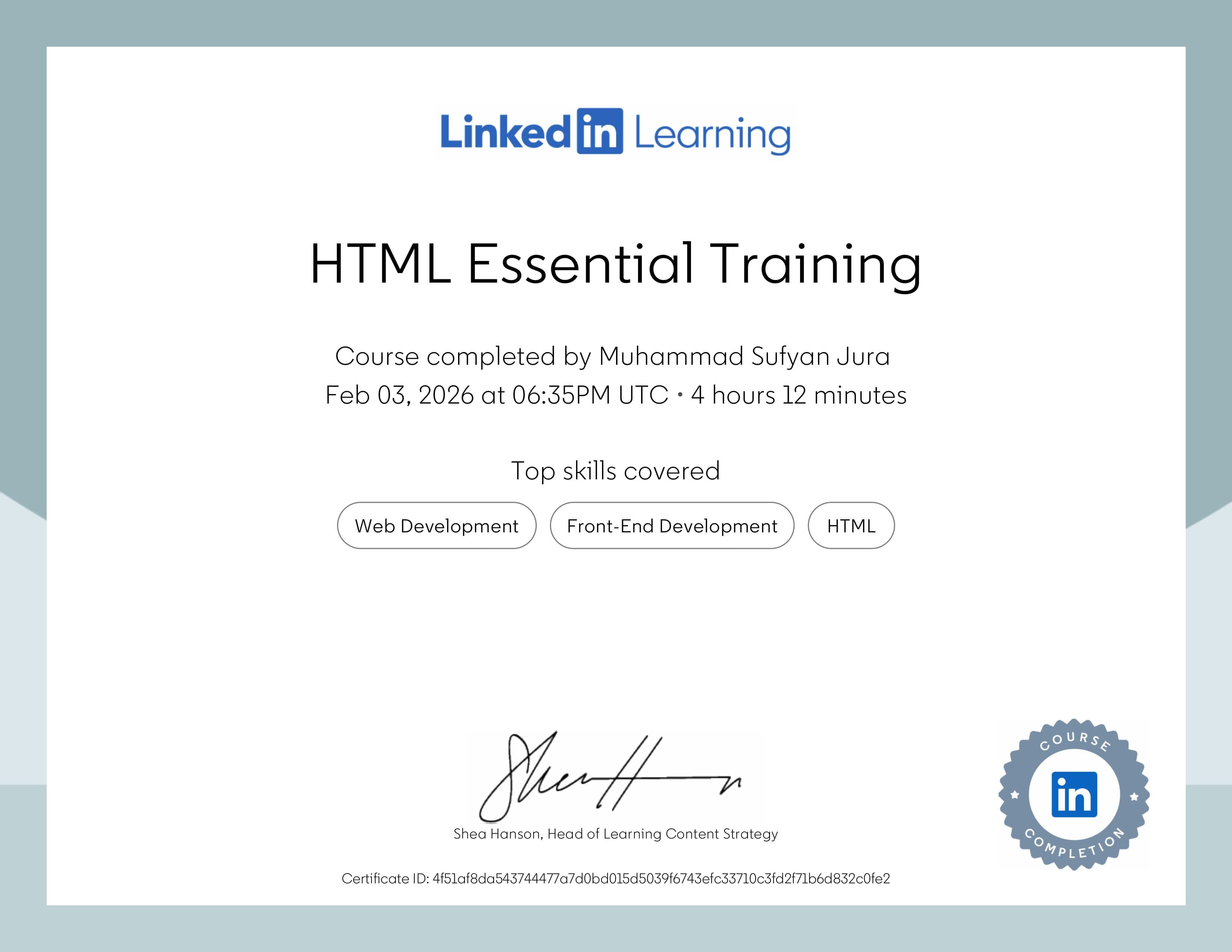HTML Essential Training